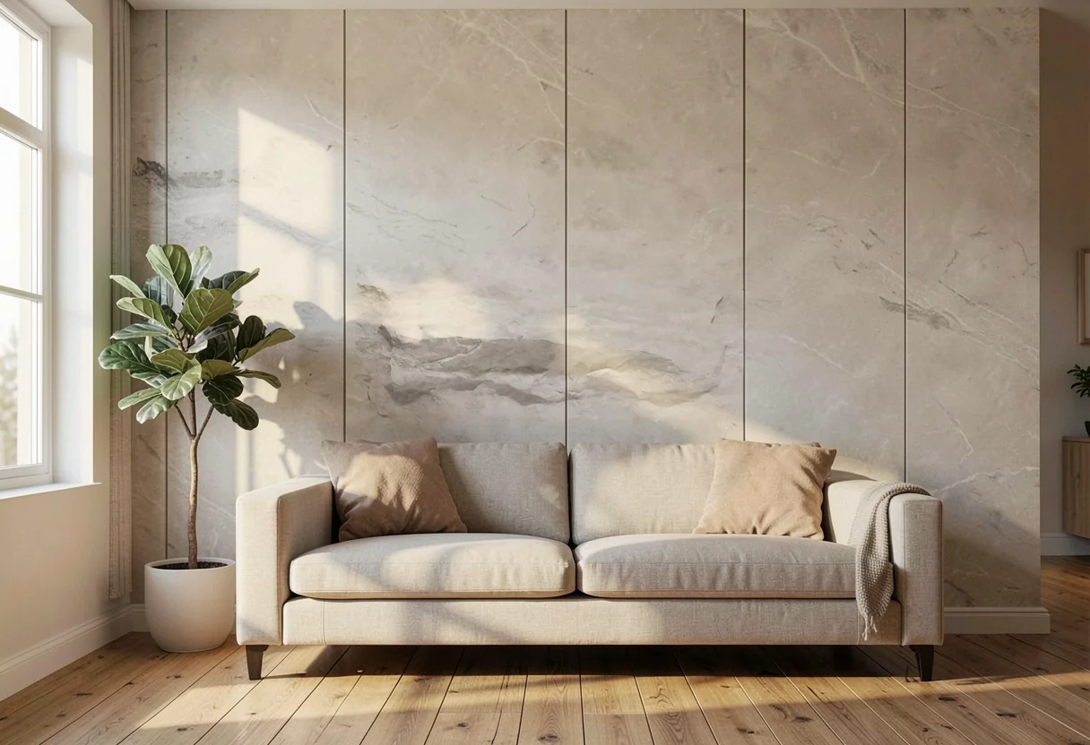 Грибовидный скол FOMI-CROSSARD-MUSHROOM-STONE-CLOUD-WHITE в интерьере