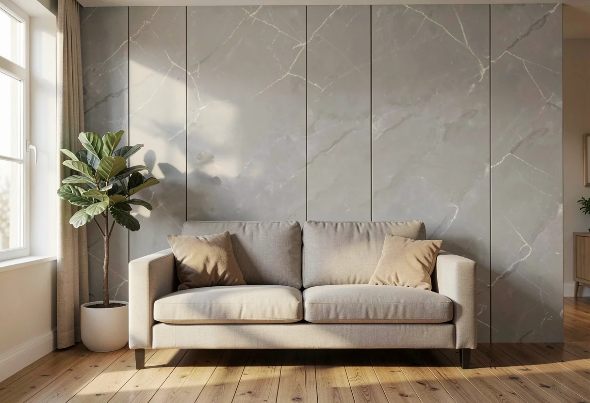 Полированный камень FOMI-POLISHED-STONE-HENESSY-DARK-GREY в интерьере