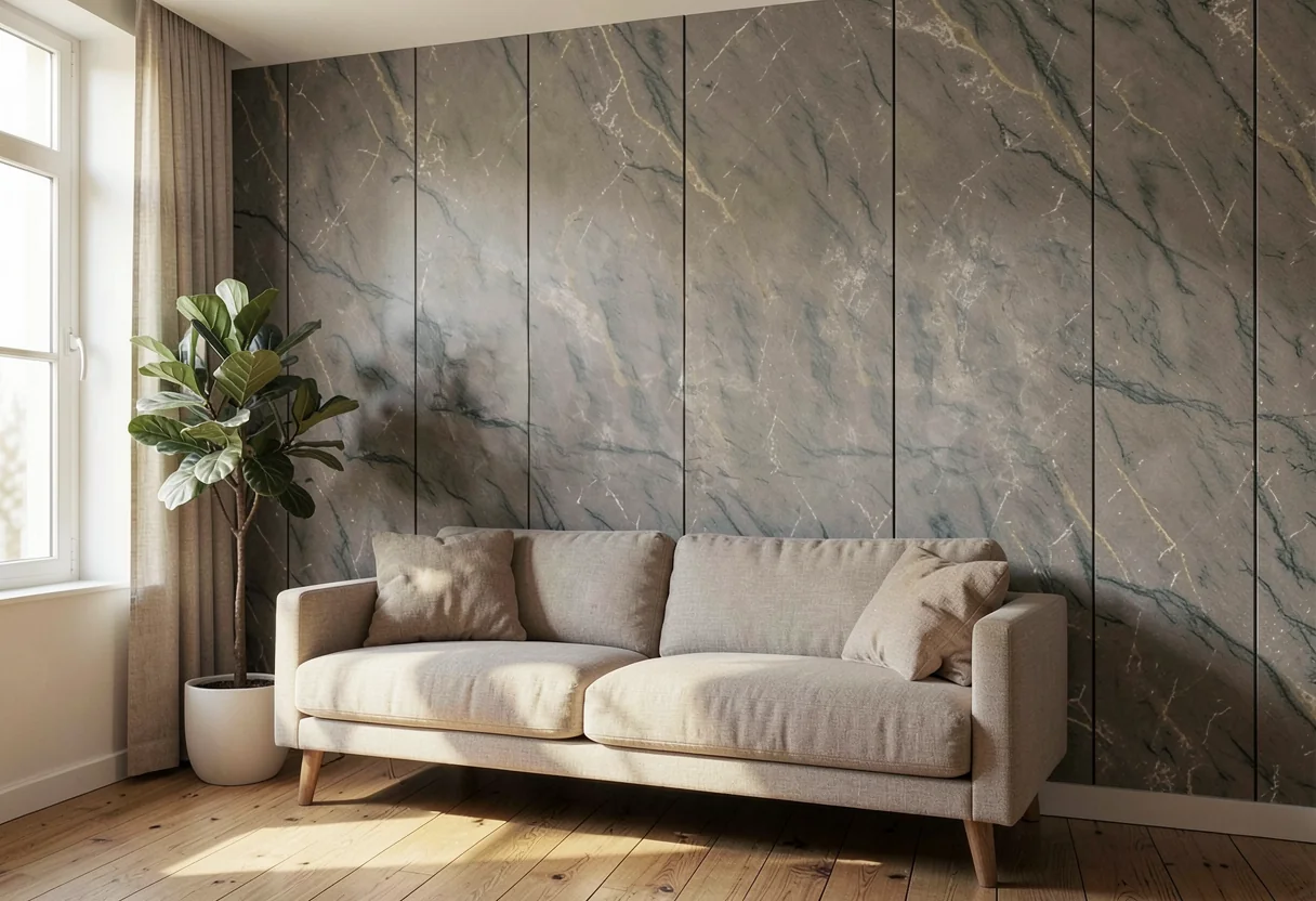 Рустика FOMI-DEVINE-MUSHROON-STONE-BLUE-GREY в интерьере