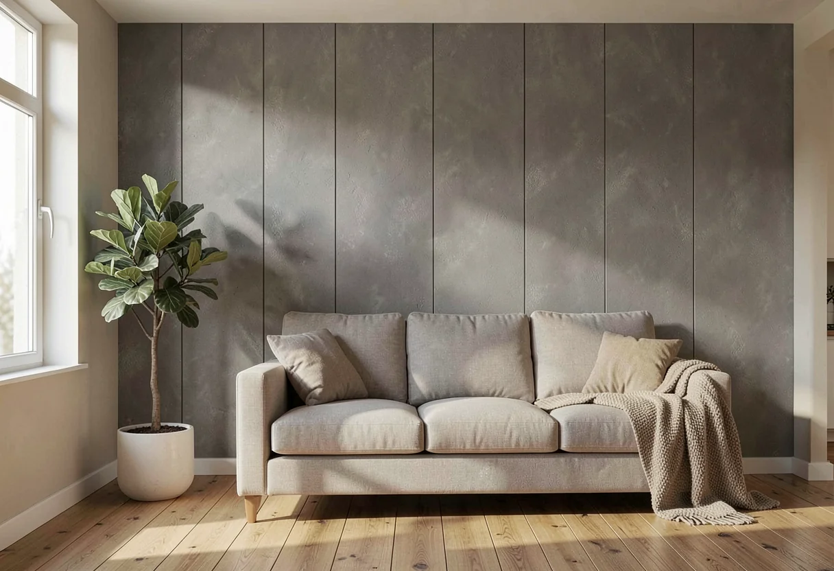 Бетон BYJAX-BETONNAYA-PLITA-MEDIUM-GREY-107 в интерьере