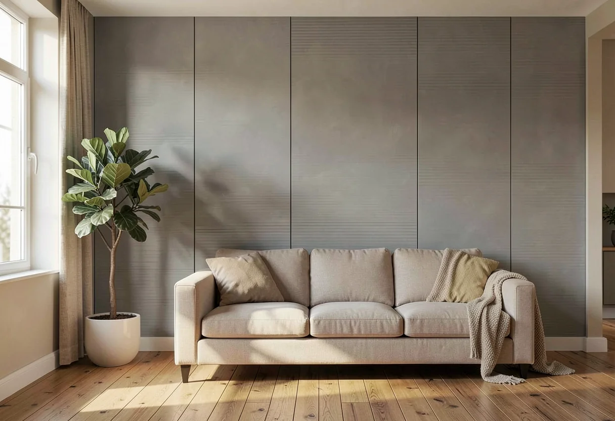 Волна BYJAX-VOLNISTYY-KAMEN-MEDIUM-GREY-107 в интерьере